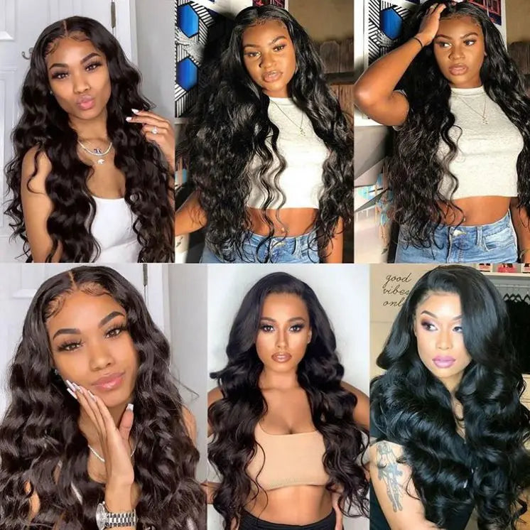 Bouncy Wave Lace Front Wig