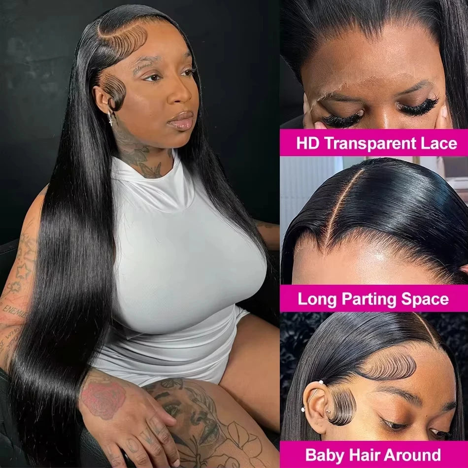 Brown Highlight Water Wave Lace Wig