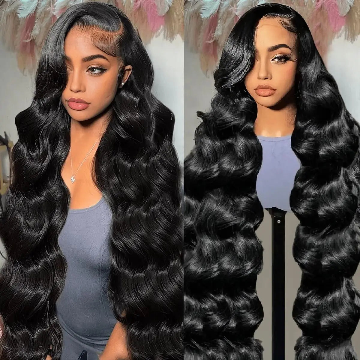 Loose Deep Wave Lace Front Wig