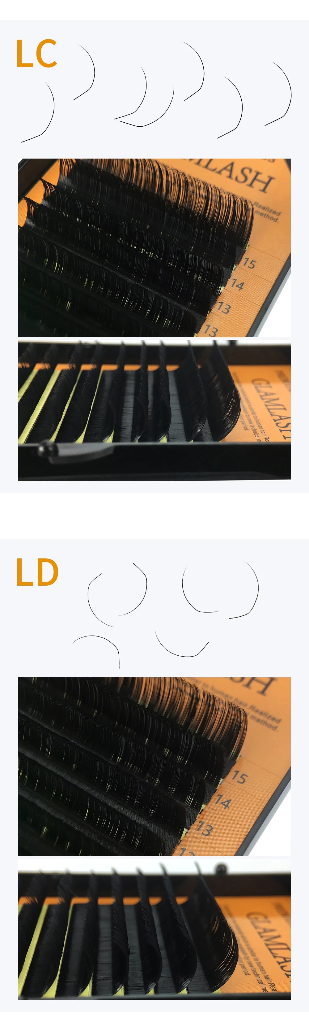 Mixed Curl Individual Eyelash Extensions