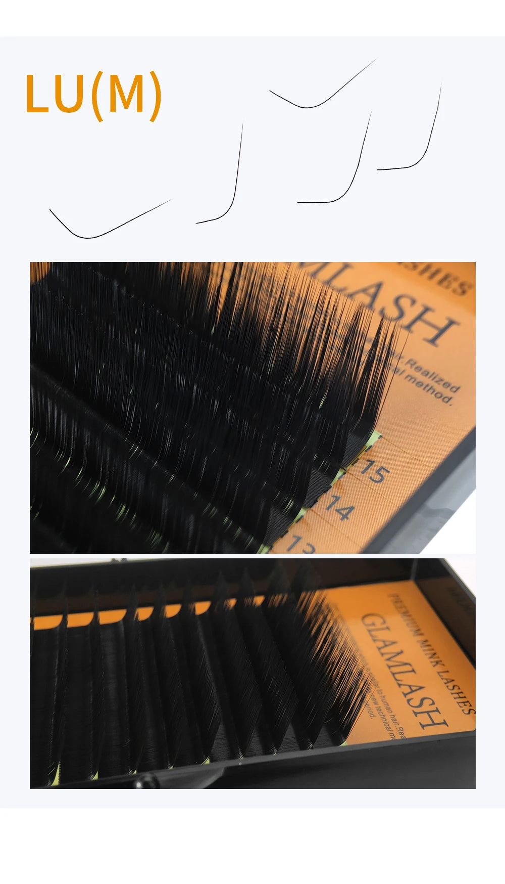 Mixed Curl Individual Eyelash Extensions