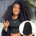 Original Vietnamese Raw Hair Wig Burmese Curly Bone Straight 13X4 HD Lace Front Wig Kinky Curly Human Hair Wigs for Black Women