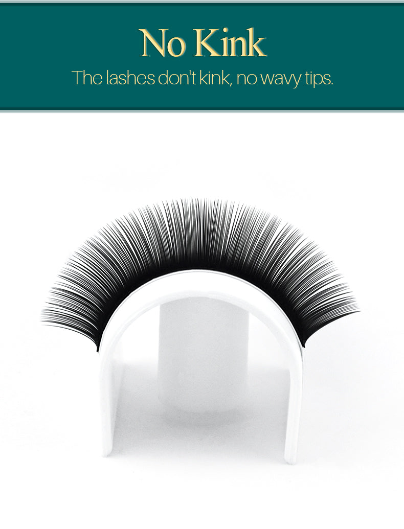Flat Ellipse Eyelash Extensions