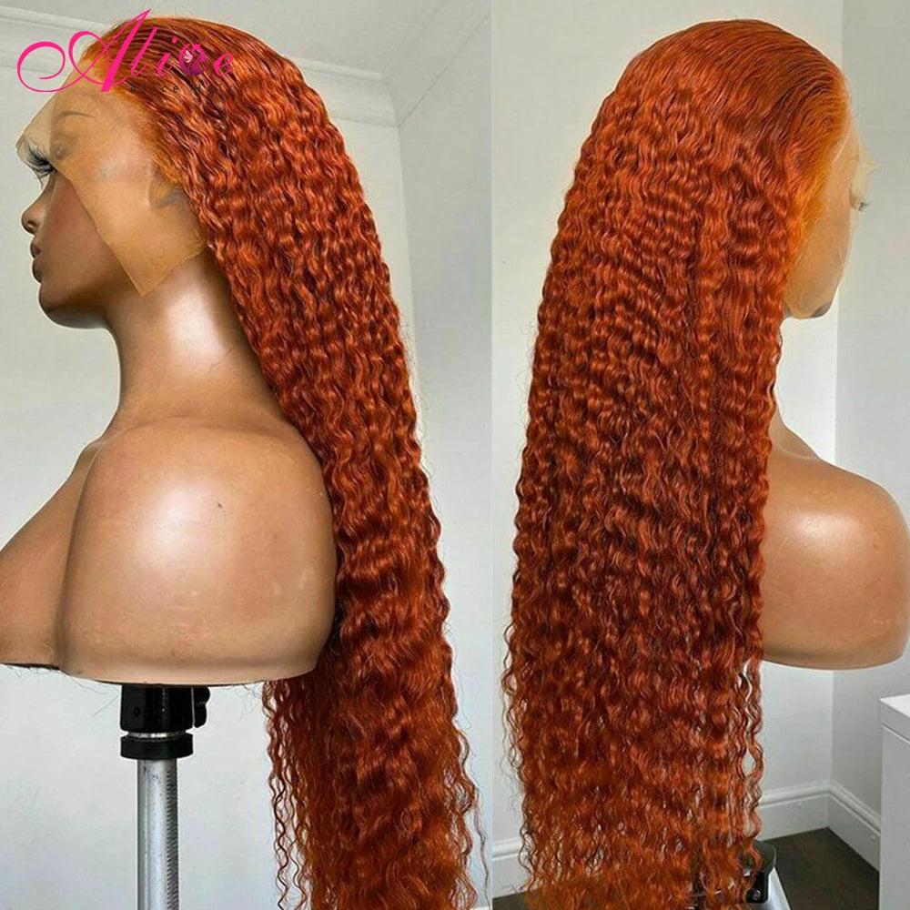 Kinky Straight HD Lace Front Wig