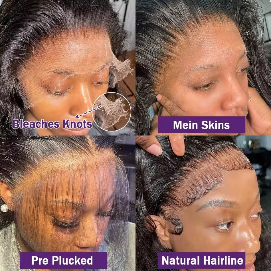 30 Inch Bone Straight HD Lace Wig
