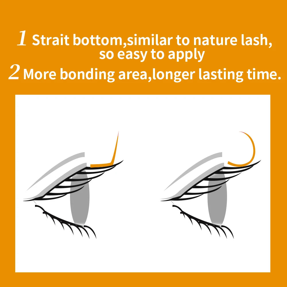 Mixed Curl Individual Eyelash Extensions