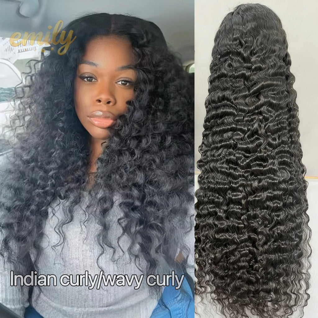 Original Vietnamese Raw Hair Wig Burmese Curly Bone Straight 13X4 HD Lace Front Wig Kinky Curly Human Hair Wigs for Black Women