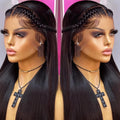 Straight Transparent Lace Front Wig