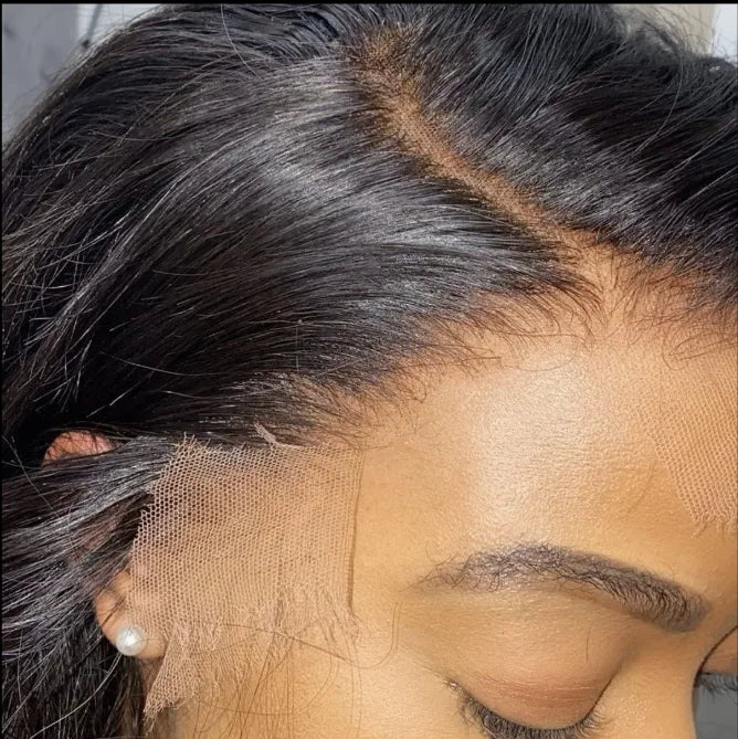 Straight Swiss Lace Front Wig