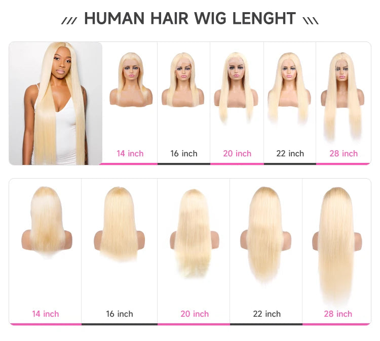 613 Blonde Curly Lace Front Wig