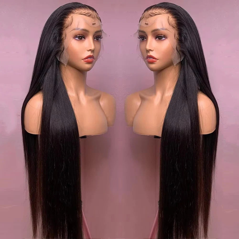 Straight Transparent Lace Front Wig