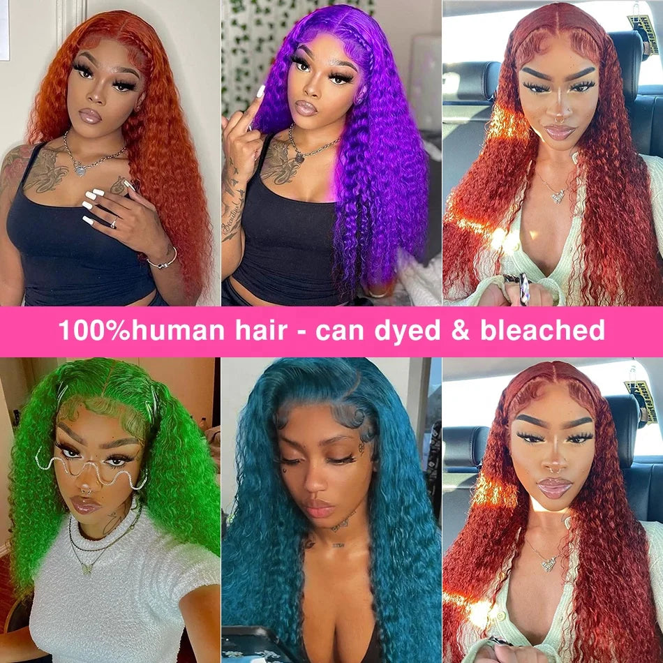 613 Blonde Curly Lace Front Wig