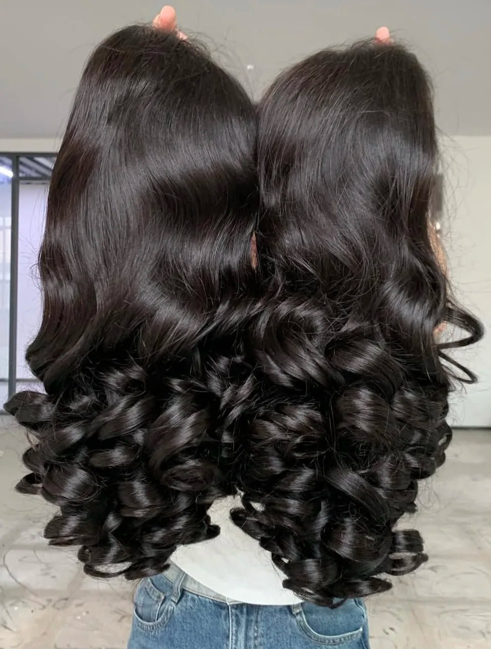 Burmese Kinky Curly Lace Front Wig