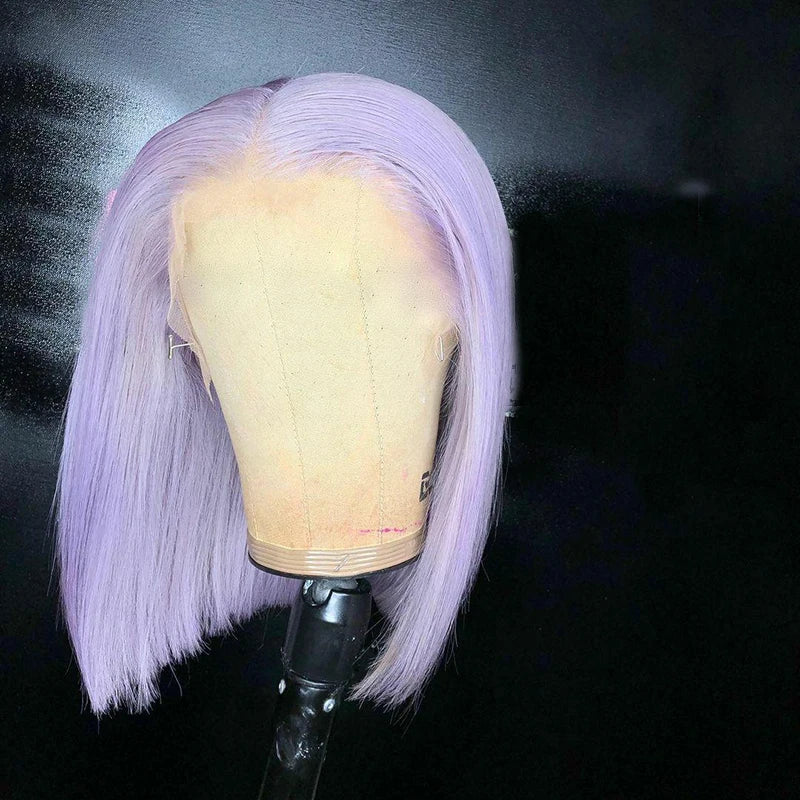 Rainbow Straight Bob Lace Front Wig
