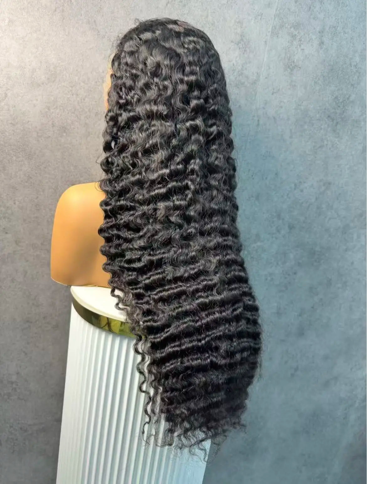 Burmese Kinky Curly Lace Front Wig