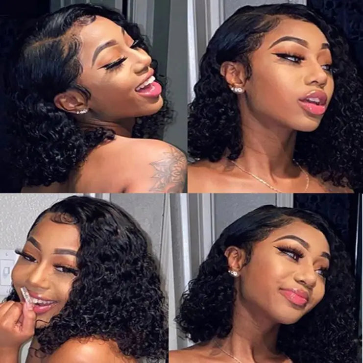 Bouncy Wave Lace Front Wig