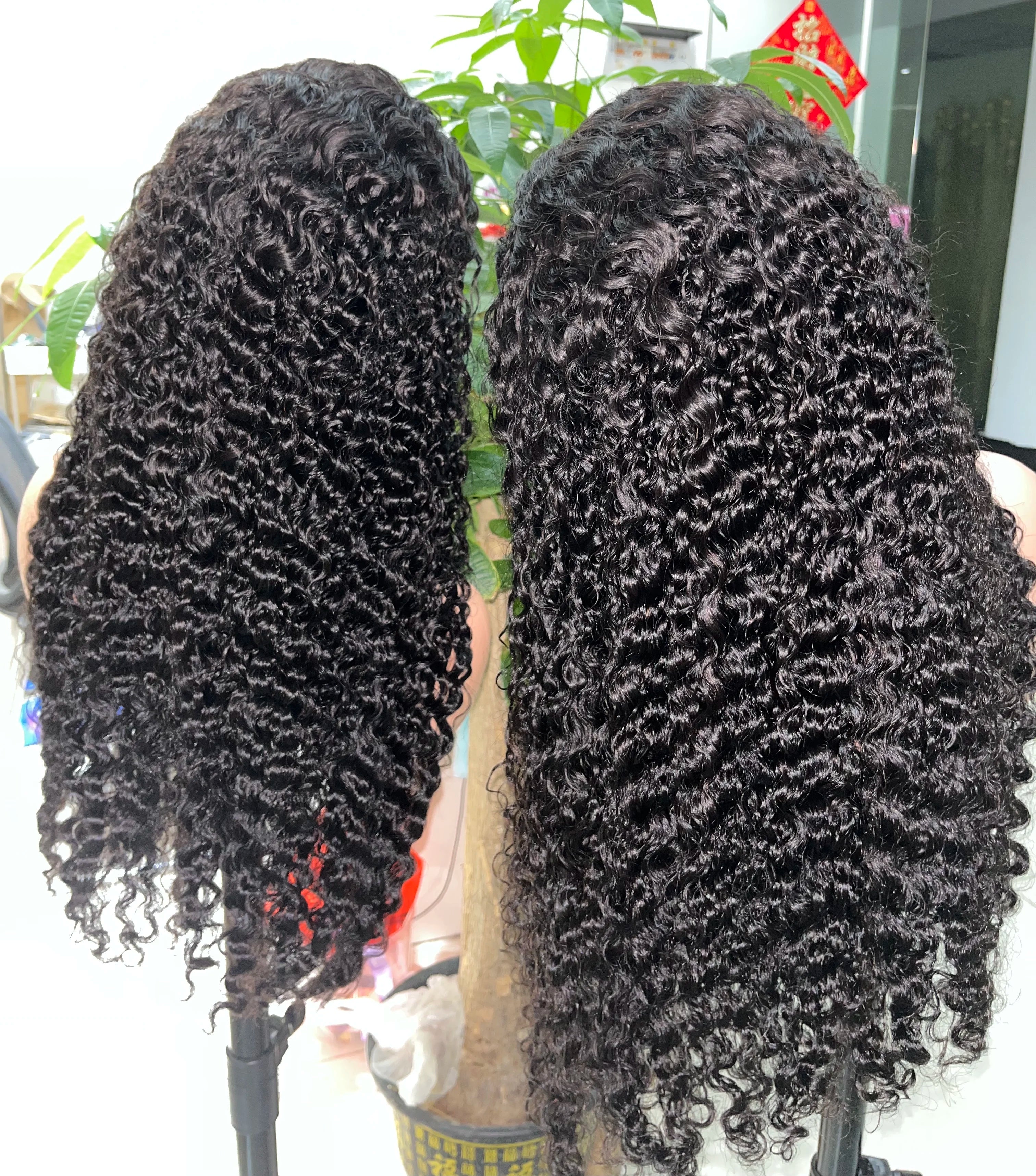 Original Vietnamese Raw Hair Wig Burmese Curly Bone Straight 13X4 HD Lace Front Wig Kinky Curly Human Hair Wigs for Black Women