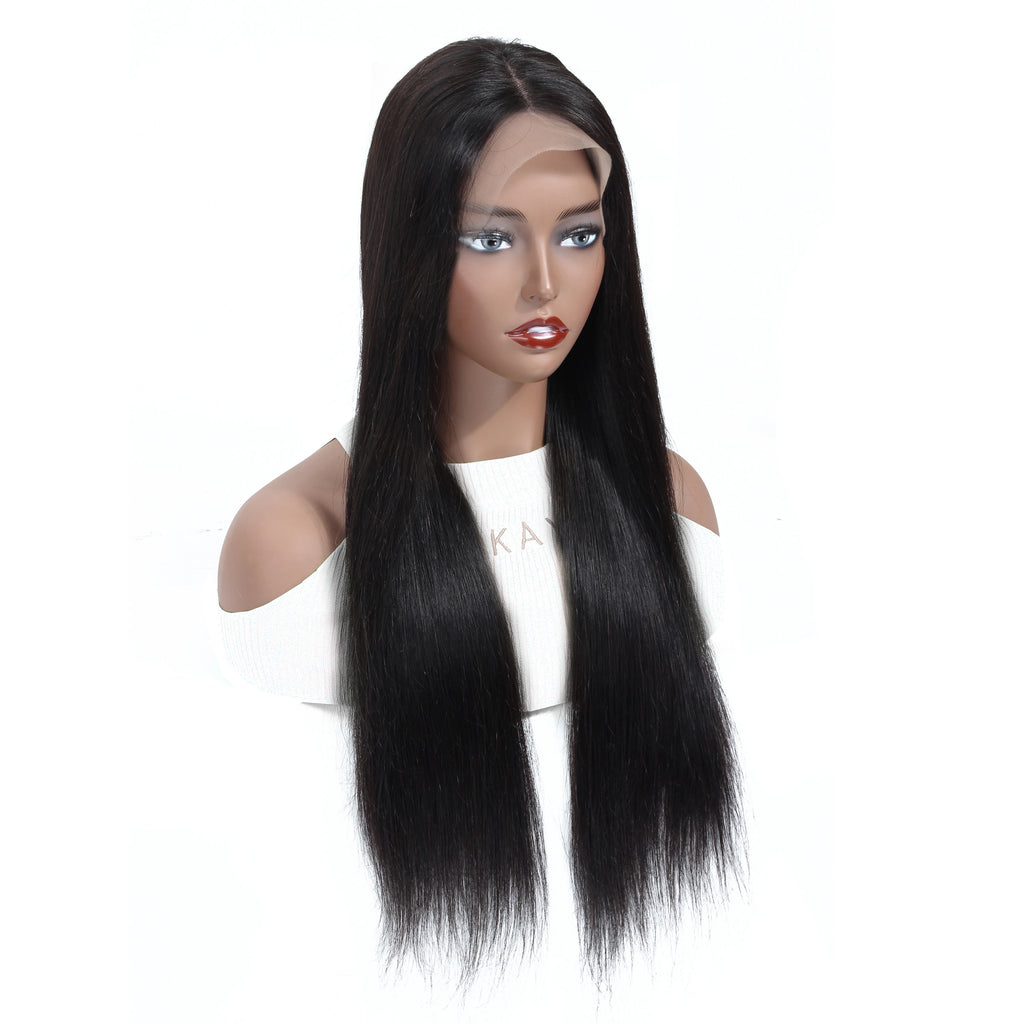 Straight Transparent Lace Front Wig