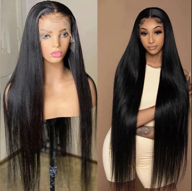 Straight Swiss Lace Front Wig