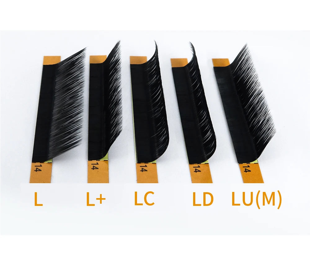 Mixed Curl Individual Eyelash Extensions