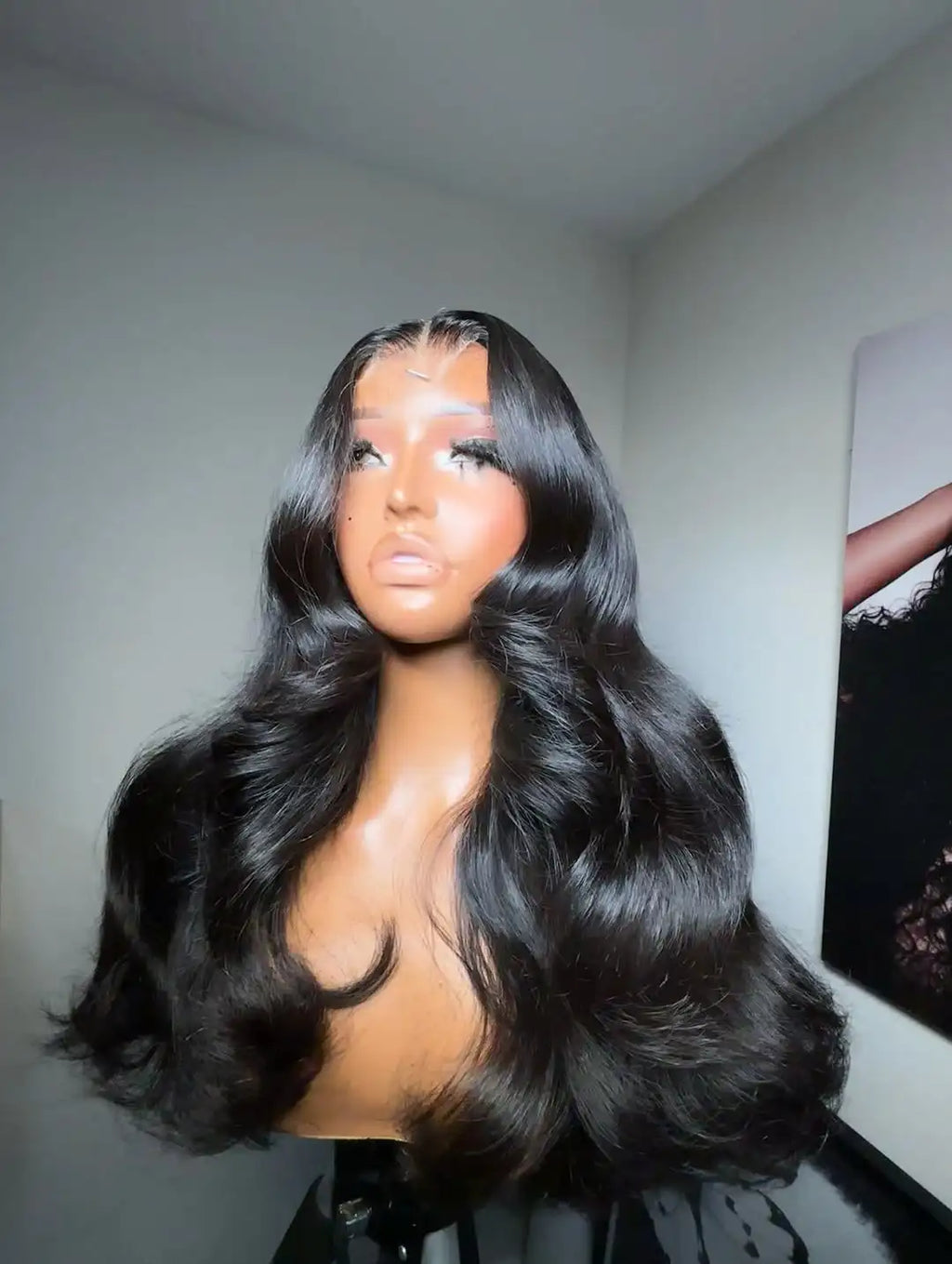 Curly Wavy Glueless Lace Wig