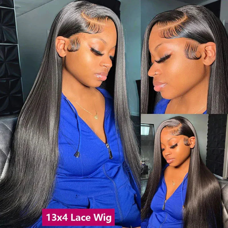 Straight Swiss Lace Front Wig