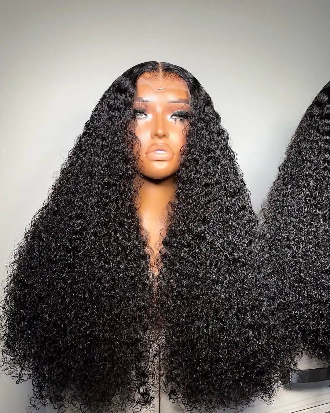 Curly Wavy Glueless Lace Wig