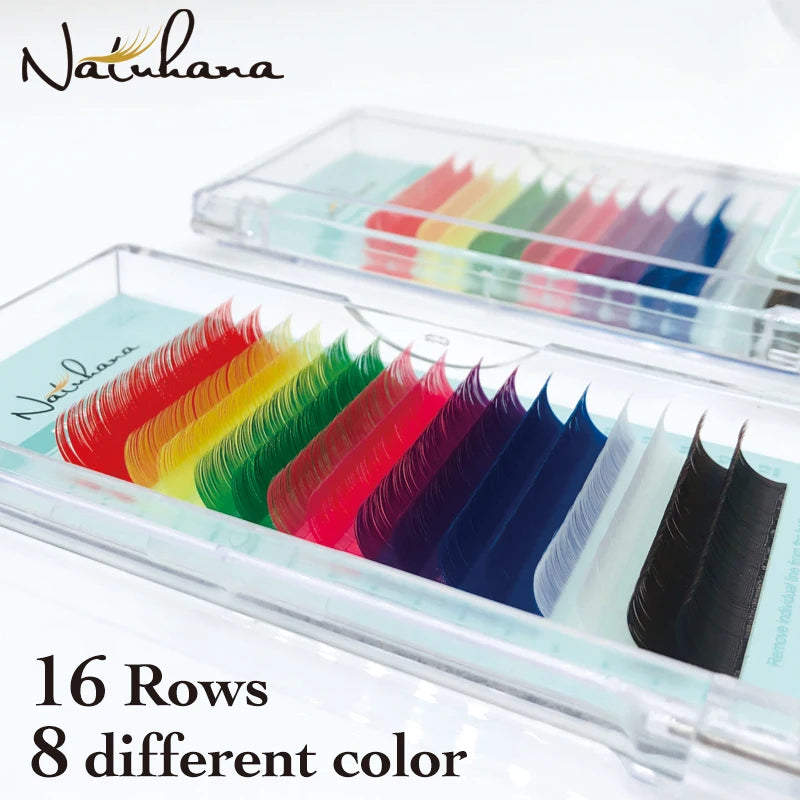 Colorful Mix Individual Eyelash Extensions