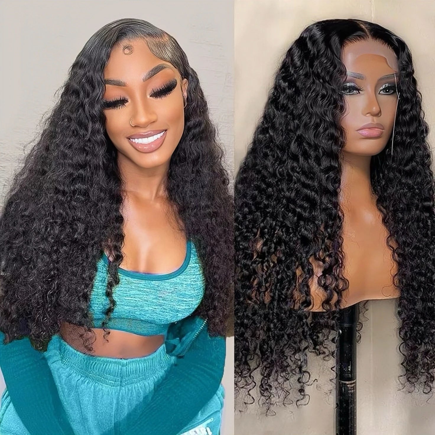 Original Vietnamese Raw Hair Wig Burmese Curly Bone Straight 13X4 HD Lace Front Wig Kinky Curly Human Hair Wigs for Black Women
