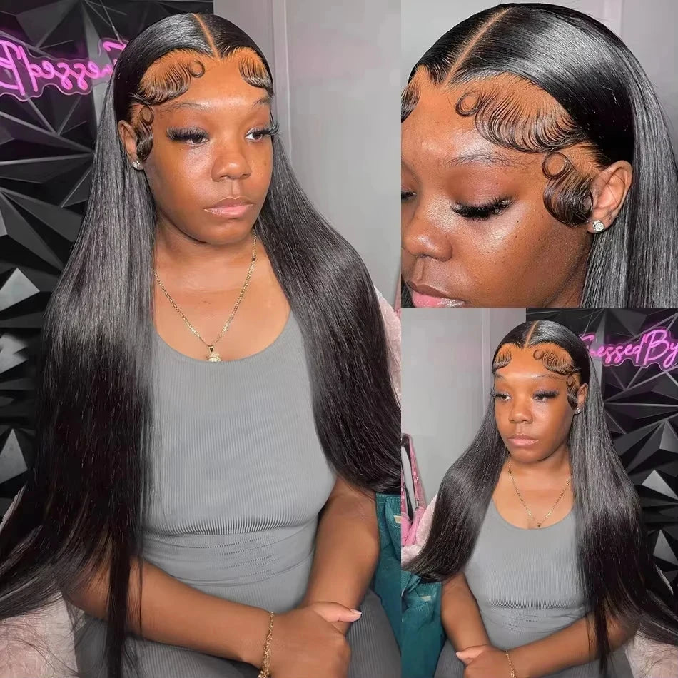 Water Wave 32 Inch 13x4 Lace Frontal Wigs Human Hair Lace Front Wave Wig Wholesale Raw Hair hd Lace Frontal Wig