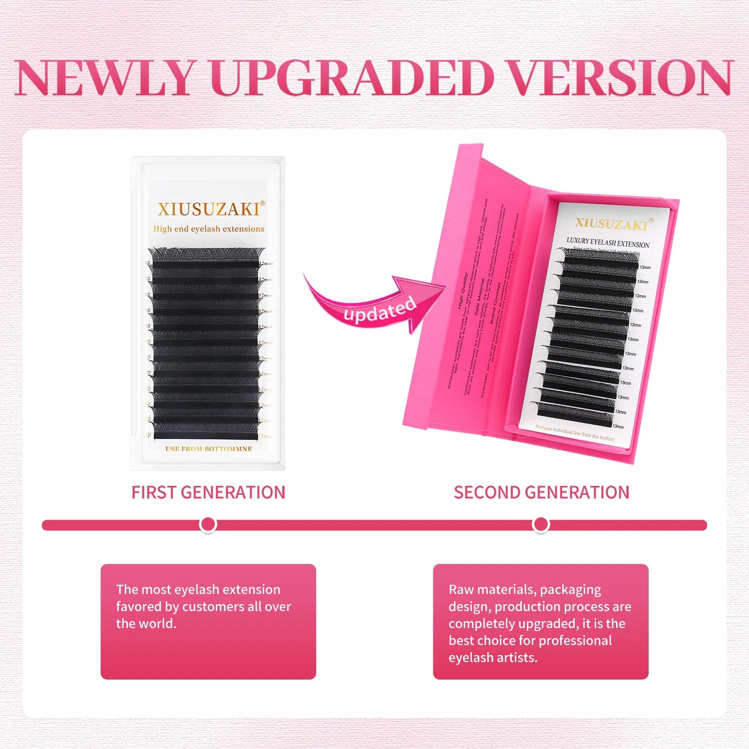 W Shaped Premade Fan Eyelash Extensions