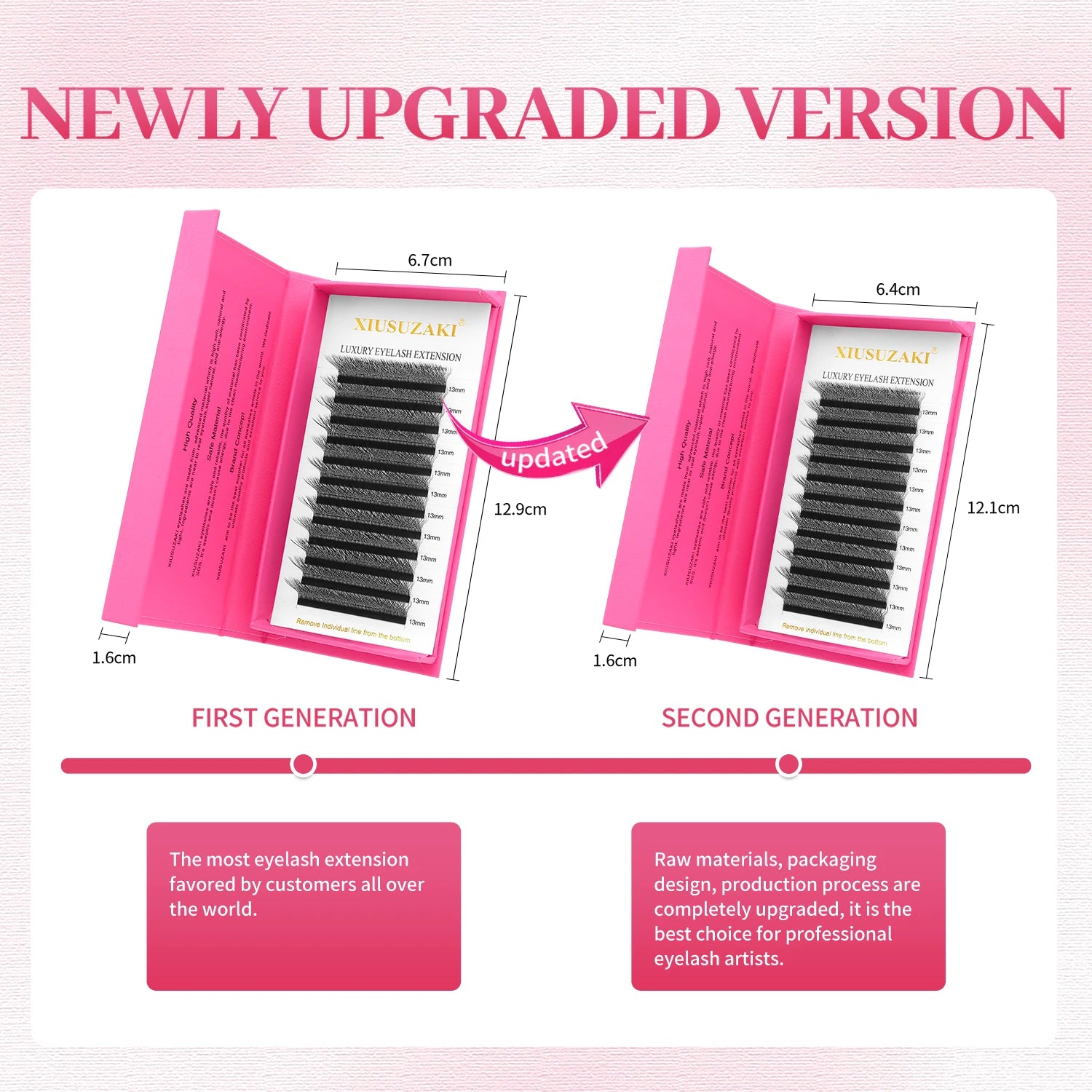 W Shaped Premade Fan Eyelash Extensions