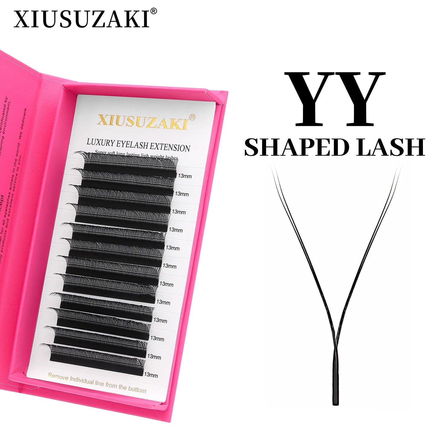 W Shaped Premade Fan Eyelash Extensions