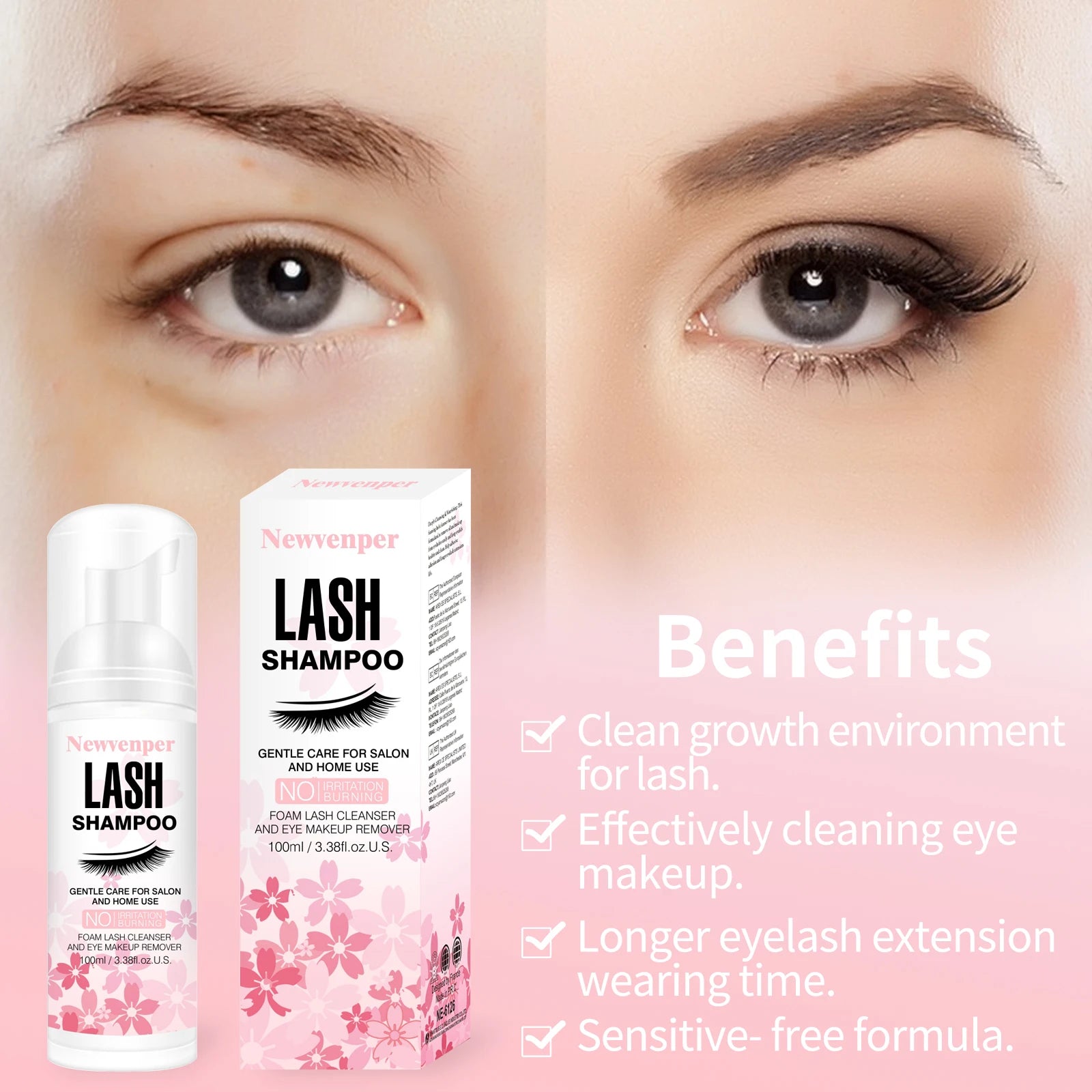 Lash Extension Foaming Cleanser