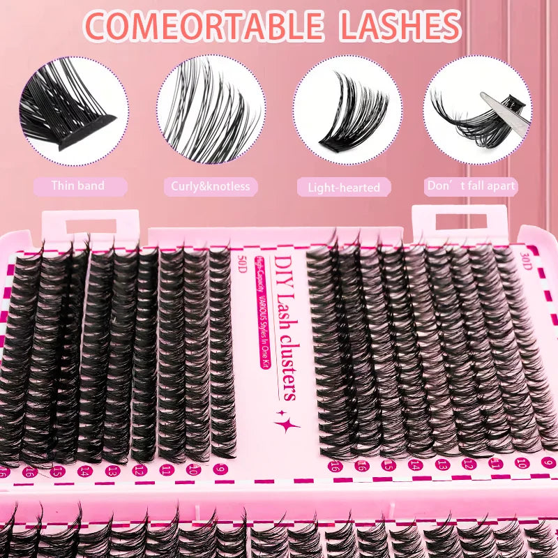 Cluster Lash Extension Book Kit