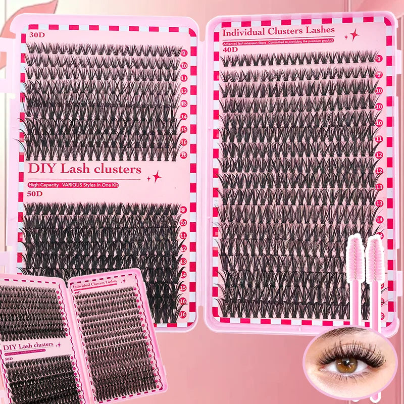 Cluster Lash Extension Book Kit