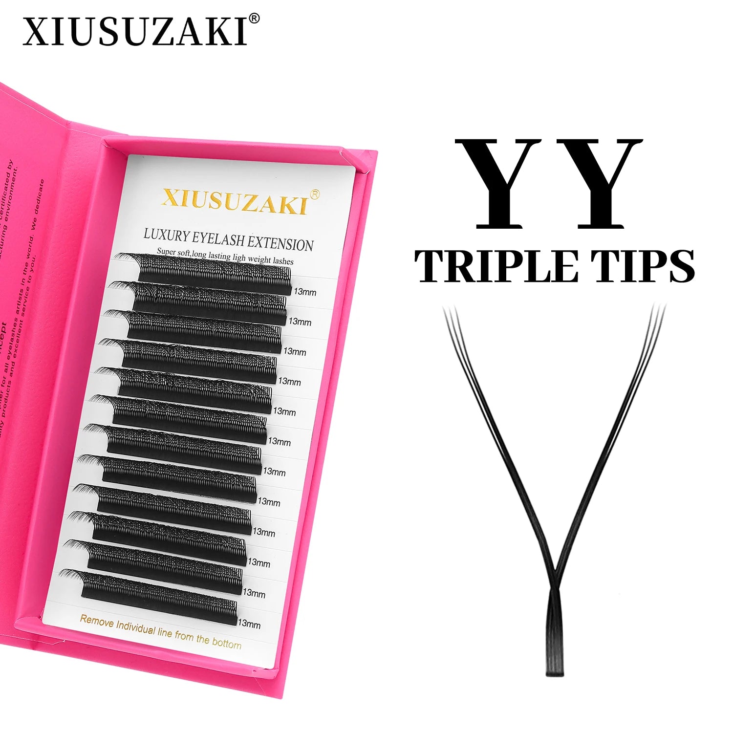 W Shaped Premade Fan Eyelash Extensions