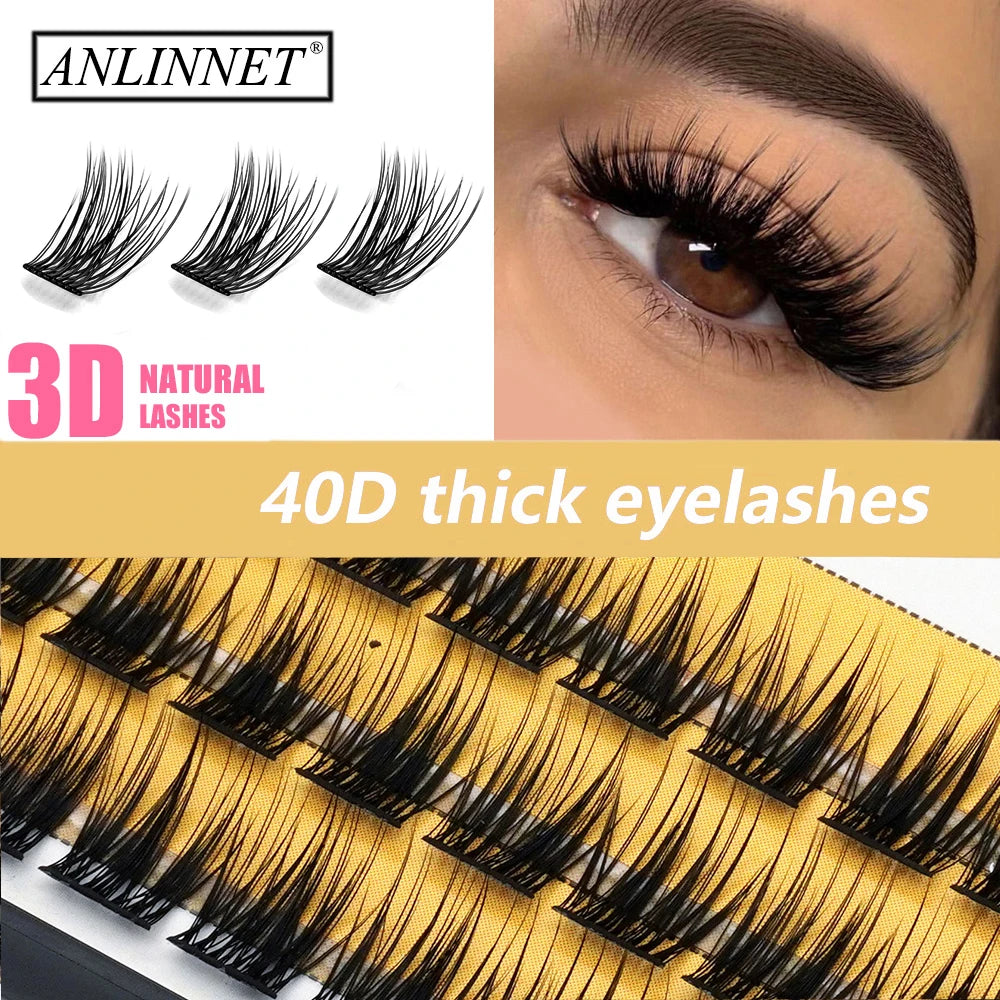 Natural Mink Eyelash Clusters