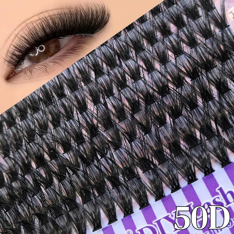 Volume False Eyelash Clusters Set