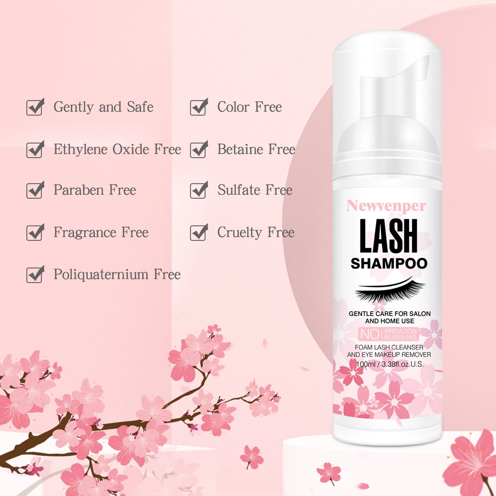 Lash Extension Foaming Cleanser