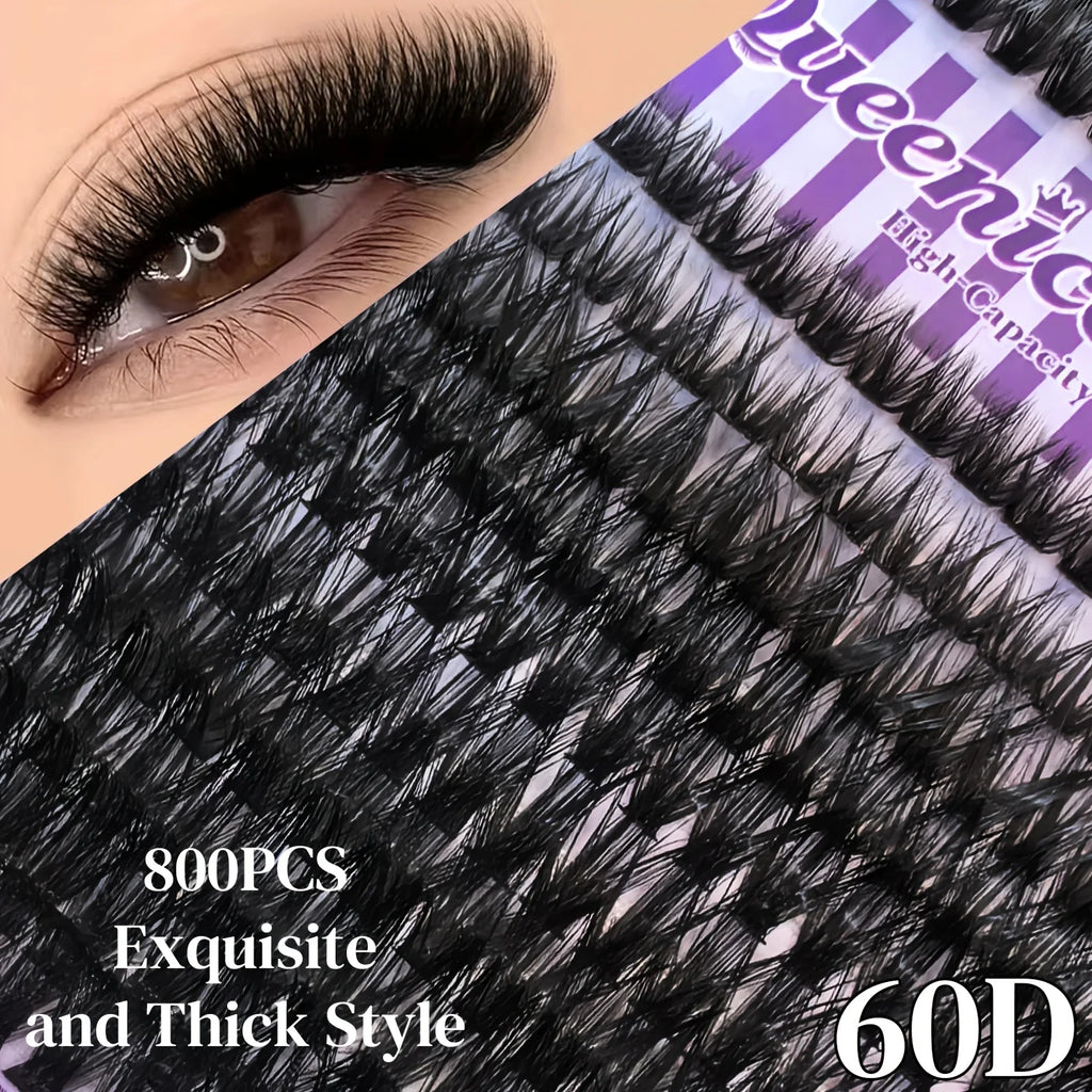 Volume False Eyelash Clusters Set