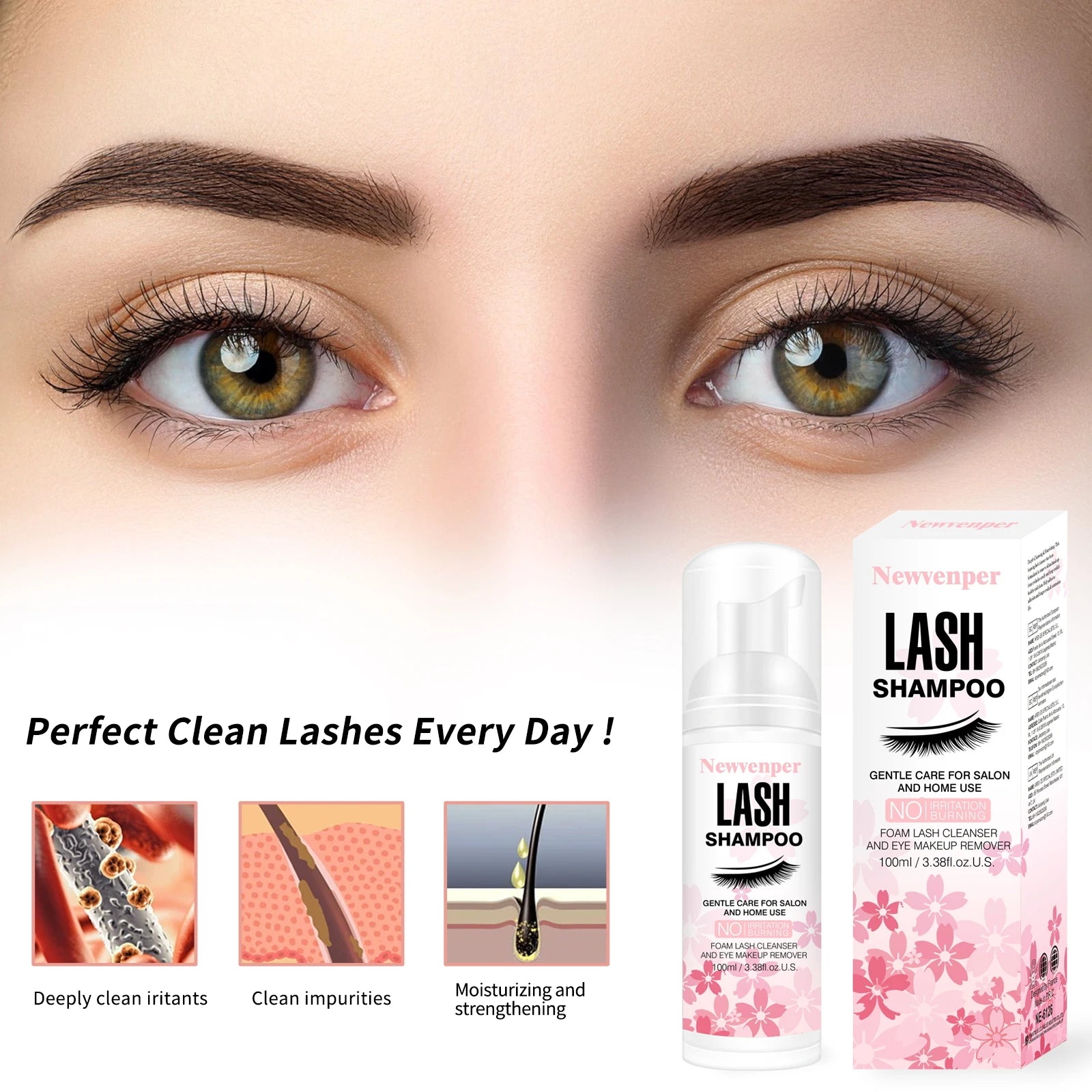 Lash Extension Foaming Cleanser