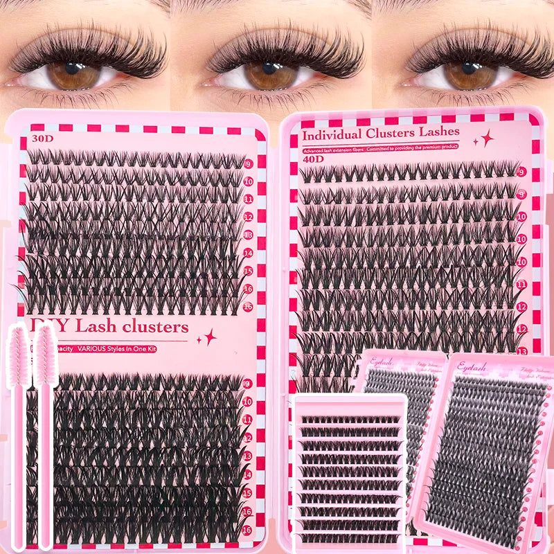 Cluster Lash Extension Book Kit