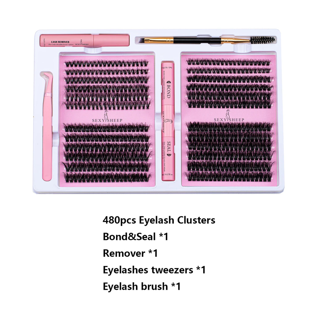 DIY Cluster Lash Extension Kit