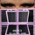 Volume False Eyelash Clusters Set